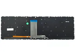 Клавіатура для LENOVO IdeaPad 700-15ISK, 700-17ISK (RU Black без рамки з підсвічуванням). Оригінал. - мініатюра 2
