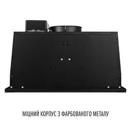 Витяжка повновбудована PERFELLI DESIGN FILINI 5 NERO SILENZIO - мініатюра 11