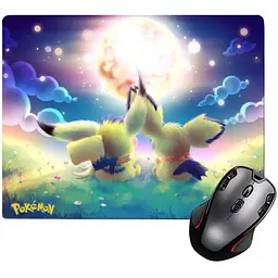 Ігрова поверхня Nextprint Пікачу та місяць Покемони - Pokemon 300 х 250 мм (14870)