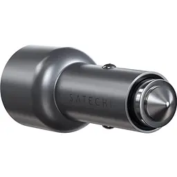 Автомобільний зарядний пристрій Satechi Car Charger Space Dual USB-C PD 40W Gray (ST-U2C40CCM) - мініатюра 5
