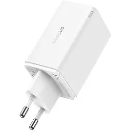 Зарядний пристрій Baseus GaN6 Pro 100W Fast Charger (4 виходи 2 Type-C + 2 USB-A) + кабель Type-C 100W (CCGAN100E6) - мініатюра 3