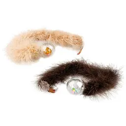 Flamingo shaky boa пухнаста іграшка для котів боа 4.5х40см 4.5х40 см