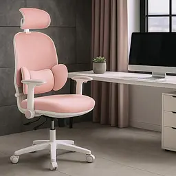 Підліткове офісне крісло Mealux Junior T2 Pink ( HF-T2 F/KP) - мініатюра 3