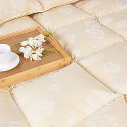 Ковдра дитяча MirSon Extra 041 пухова зимня 110x140 см шампань (2200000000965) - мініатюра 7
