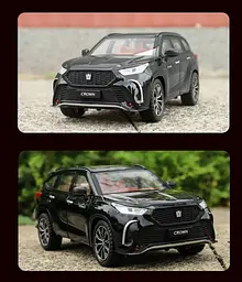 Колекційна металева модель автомобіля АвтоЕксперт Toyota Crown Kluger з інерцією, світлом та звуком 1:24 - мініатюра 8