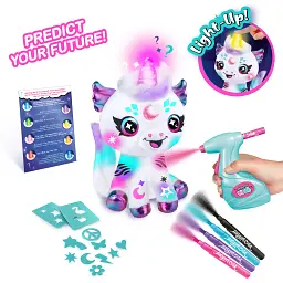 Набір Canal Toys DIY Airbrush Plush Єдиноріг Космік с сяючим рогом (AIR028) - мініатюра 5
