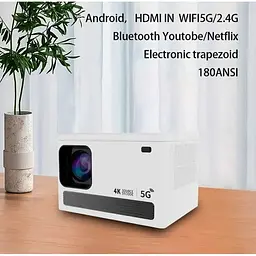 Відео Wi-Fi проектор x8 Ultra HD / Домашній кінотеатр - мініатюра 3