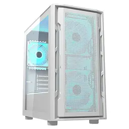 Корпус Cougar Uniface Mini RGB White без БЖ (UNIFACE MINI RGB White)