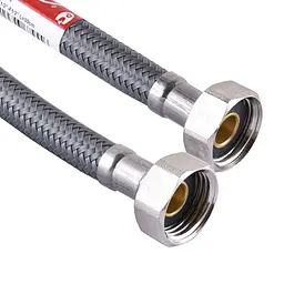 Шланг водяний Tucai 1/2″х1/2″ BВ 0,5м антикорозія TAQ ACB HG-1212-500 204276