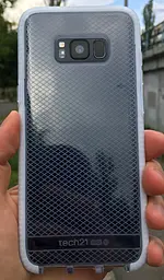 Броньований протиударний чохол Tech21 Liquid Crystal Samsung S8+ Plus SM-G955U Білий