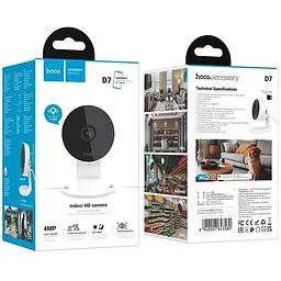 Камера відеоспостереження Hoco D7 Indoor HD Camera 4MP 1440P 2.4 ГГц бездротова - мініатюра 9