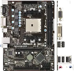 Материнська плата ASRock FM2A55M-DGS Socket FM2 (FM2A55M-DGS) Б/В - мініатюра 2