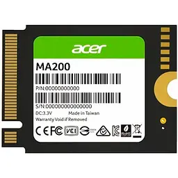 SSD накопичувач Acer MA200 Mini 512GB [BL.9BWWA.153] [127402]