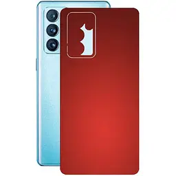 Захисна плівка StatusSKIN для Oppo Reno 6 Pro 5G Корпус Вініл червона матова