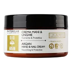 Крем для рук та нігтів Phytorelax Vegan & Organic Argan Oil поживний 100 мл (6007620) - мініатюра 2