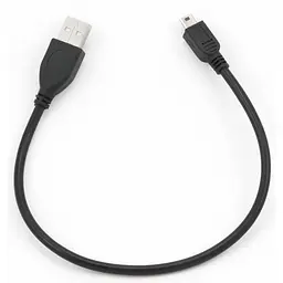 Дата кабель USB 2.0 AM to Mini 5P 0.3m Cablexpert (CCP-USB2-AM5P-1) - мініатюра 2