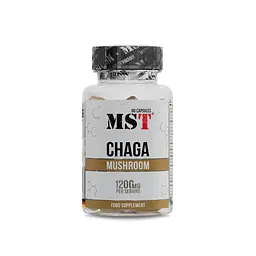 Екстрактом чаги Chaga Mushroom, 60 капсул MST Nutrition vit0004262