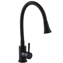 Змішувач для кухні Globus Lux Alpen SBT1-203SA-BB-B01 Чорний матовий - мініатюра 3