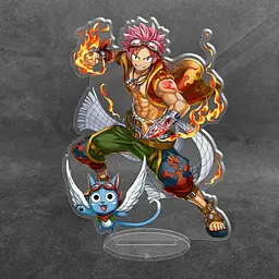 Акрилова колекційна фігурка Аніме: Fairy Tail Казка про хвост феї Нацу Драгніл 1 15 см - мініатюра 2