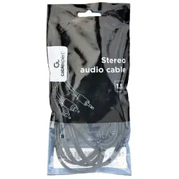 Кабель мультимедійний 3.5mm M to 2xRCA M 1.5m Cablexpert (CCA-352-1.5M) - мініатюра 3