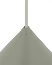 Підвісний світильник, люстра Nowodvorski 11485 Zenith M GU10 1x20W IP20 Сіро-зелений - мініатюра 4