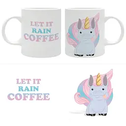 Чашка AbyStyle Unicorn - Lol And Co - Let It Rain Coffe 320 мл - мініатюра 5