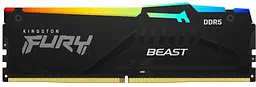 Модуль пам'яті Kingston Fury DDR5 32GB 5600MHz Beast Black RGB (KF556C40BBA-32)