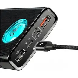 Зовнішній акумулятор Baseus Amblight 30000mAh 65w PPLG-A01 чорний PPLG-A01 - мініатюра 2