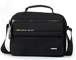 Чоловіча сумка тканинна Lanpad чорна (LAN4119 black) - мініатюра 1