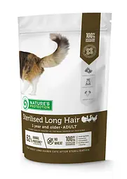 Сухий корм для довгошерстих котів після стерилізації Nature's Protection Sterilised Long Hair, 400г