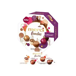 Цукерки Merci Lovelies Creamy 185 г