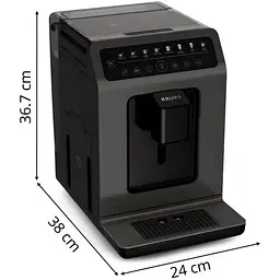 Кавомашина автоматична Krups Evidence Classic black EA89ZB10 - мініатюра 4