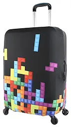 Чохол для валізи Snowball 33030/tetris різнокольоровий розмір великий L