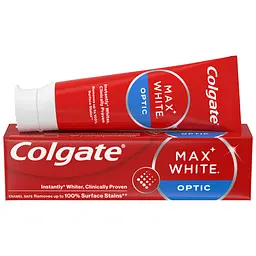 Зубна паста Colgate Max White Optic відбілююча для миттєвої яскравої усмішки 75 мл - мініатюра 4