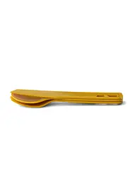 Набір столового приладдя Sea To Summit Passage Cutlery Set 3 предмети Arrowwood Yellow (1033-STS ACK035021-120905) - мініатюра 2