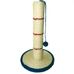 Дряпка стовпчик з грою Croci SISAL CON BASE 30 x 30 x 52 см