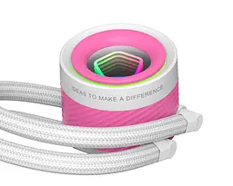Система водяного охолодження ID-Cooling FX240 INF Pink - мініатюра 8