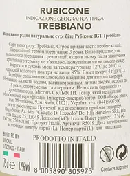 Вино 11.11.11. Rubicone Trebbiano IGT, білий, сухий, 0,75 л - мініатюра 3