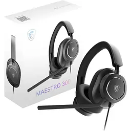 Ігрові навушники MSI Maestro 300 Black [OS3-8ZC8001-000] [118232] - мініатюра 5