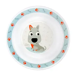 Набір дитячого посуду Canpol babies Cute Animals Собачка 5 предметів блакитний (4/401_blu) - мініатюра 6