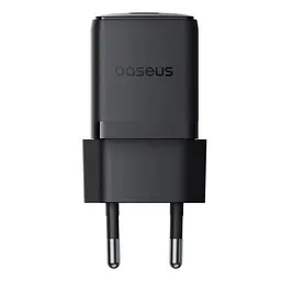 Мережевий зарядний пристрій Baseus Palm Fast Charger 1C 20W EU Cluster чорний - мініатюра 3