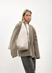 Сумка жіноча Sambag HOBO L сірий 34 х 37 х 16 см (53300030)
