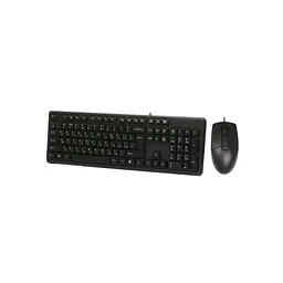 Комплект A4Tech KK-3330 USB Black (KK-3330 Black) - мініатюра 2