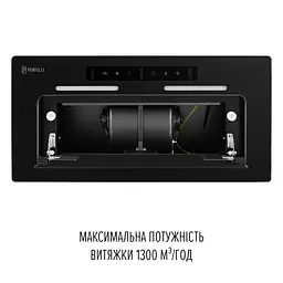 Витяжка повновбудована PERFELLI NUOVA 6QWRBM NERO SILENZIO - мініатюра 11