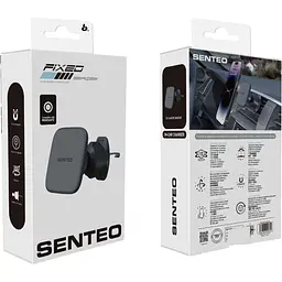 Автотримач Senteo SH-06 Fixed Airvent Black [171645] - мініатюра 3
