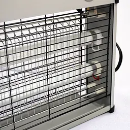 Електричний знищувач комах прилад для знищення комарів мух 26x8x24 см PEST KILLER BK-L12 потужністю 12 Вт - мініатюра 3
