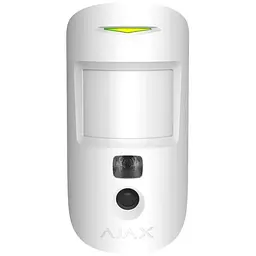 Датчик руху Ajax MotionCam HDR (PhOD) white