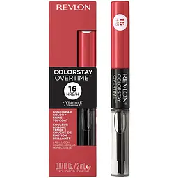 Помада для губ Revlon Colorstay Overtime 020, 2 x 2 мл (7258240001/7258240) - мініатюра 2