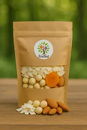 Coco Balance (Кокосові чіпси Фундук Курага бабої Мигдаль) FruNut 250 г