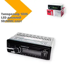 Автомагнітола Pioneer 1085 USB AUX чорний (LP-83724_524) - мініатюра 3